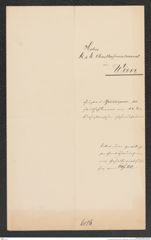 k.k. naturhistorisches Hofmuseum, Intendanzakten 1885-1896 (Hauer), Aktenzahl Z.645/1892, Seite 4